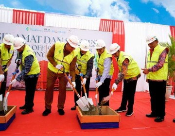 Prosesi Topping Off, WEGE Selesaikan Pekerjaan Struktur Oncology Centre Building RSUP dr. Soeradji Tirtonegoro Klaten 