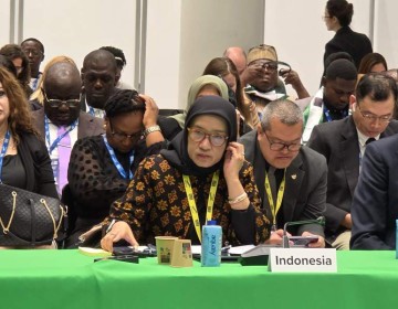 Menjadi Pembicara Dalam Forum Dialog Global, Menteri Rini Tekankan Pentingnya Transformasi Digital Hingga Partisipasi Masyarakat