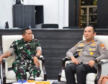 Danrem 083/Bdj dan Kapolres Lumajang Teguhkan Kolaborasi TNI–Polri Jaga Stabilitas Wilayah