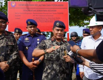 KKP Hentikan Pemanfaatan Ruang Laut Tak Berizin di Sorong Papua