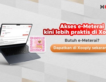 Xooply by Metranet Hadirkan Kemudahan Layanan eMeterai