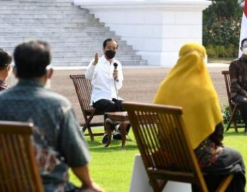 Serahkan BPUM, Presiden Jokowi Minta Pelaku Usaha Mikro Tidak Putus Asa di Tengah Pandemi