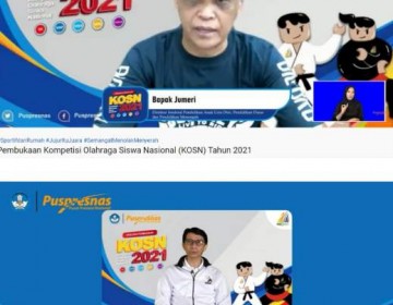 Kompetisi Olahraga Siswa Nasional 2021 Resmi Dibuka