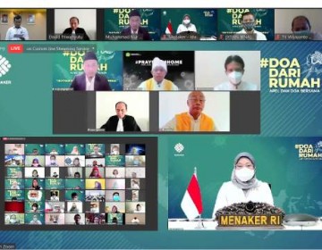 Harap Pandemi COVID-19 Segera Berakhir, Kemnaker Gelar Apel dan Doa Bersama