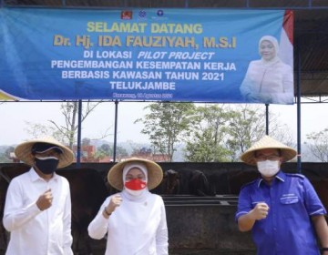 Kemnaker Gelar Pelatihan Budidaya Ternak Domba di Karawang