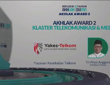 Yakes Telkom Raih Kembali Penghargaan AKHLAK Award 2022