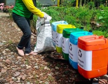 Dukung Aksi Pilah Sampah, OASE Kabinet Indonesia Maju dan DWP K BUMN-IIP BUMN Kelola 151 Ton Sampah