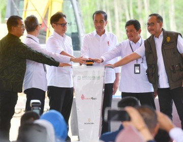 Groundbreaking Kantor BPJS Kesehatan di IKN, Jokowi: Lengkapi Layanan Kesehatan di IKN