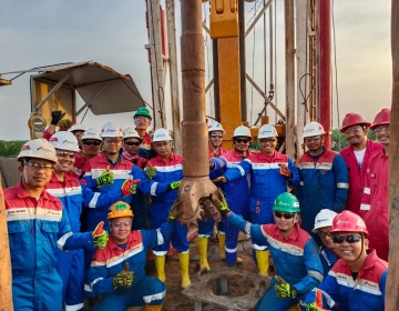 SKK Migas - Pertamina Hulu Rokan Lakukan Tajak Sumur Eksplorasi Pinang East-1