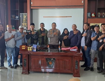 Pererat Silaturahmi Bangun Sinergitas, Polres Kolaka Utara Gelar Pertemuan dengan Awak Media