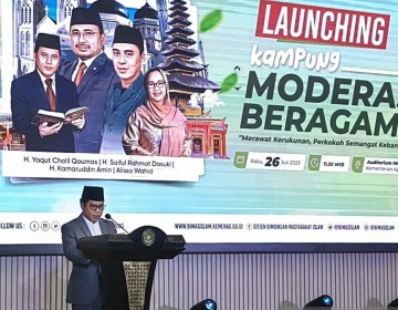 Kemenag Launching Program 1.000 Kampung Moderasi Beragama