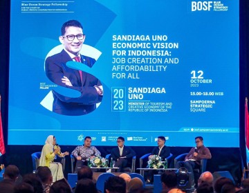 Sandiaga Uno: Cipta Lapangan Kerja dan Pangan Terjangkau Jadi Rumusan Indonesia Emas 2045