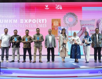 Ikuti UMKM EXPO(RT) BRILIANPRENEUR 2023, ‘Pancal Bike’ Berharap Bisa Perluas Pasar