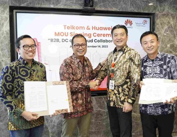 Buka Peluang Pangsa Pasar B2B di Indonesia, Telkom dan Huawei Jalin Kerja Sama Strategis  