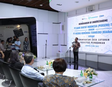 Mudahkan Layanan Telemedicine, BRI Jalin Kolaborasi dengan KlikDokter 