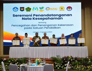 Permendikbudristek Pencegahan dan Penanganan Kekerasan di Lingkungan Satuan Pendidikan Didukung Penuh Lima Kementerian dan Tiga Lembaga