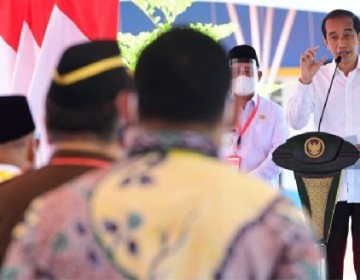 Presiden: Lewat Infrastruktur Kita Bangun Peradaban dan Keunggulan Bangsa