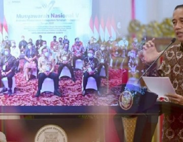 Buka Munas V Apkasi, Presiden: Jaga Kewaspadaan Hadapi Pandemi