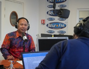 Ketika Budaya dan Kuliner Khas Indonesia Diangkat oleh Radio Nasional Prancis Beur FM