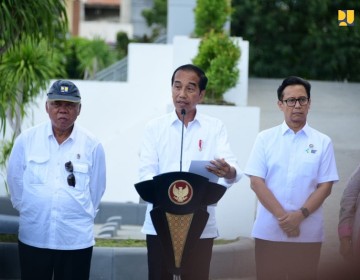 Menteri Basuki Dampingi Presiden Jokowi Resmikan Fasilitas Kesehatan, Pendidikan dan Huntap Pascabencana Sulawesi Tengah, Pulihkan Aktivitas Sosial Ekonomi