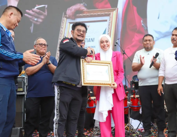 Mentan Syahrul Yasin Limpo Tunjuk Lesti Kejora Jadi Duta Petani Milenial, Ini Alasannya