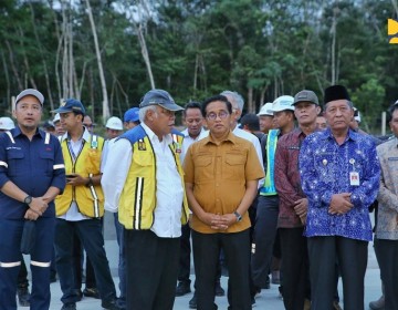 Kementerian PUPR Targetkan Jalan Tol Bayung Lencir - Tempino - Jambi Rampung Awal 2025