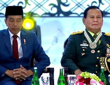 Didampingi Prabowo, Presiden Jokowi-Pimpin HUT Ke-79 RI di IKN, Maruf Amin-Gibran di Jakarta