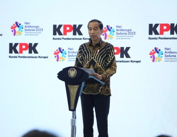 Di Peringatan Hakordia 2023, Presiden Jokowi: Gunakan Teknologi sebagai ‘Pagar’ Cegah Korupsi