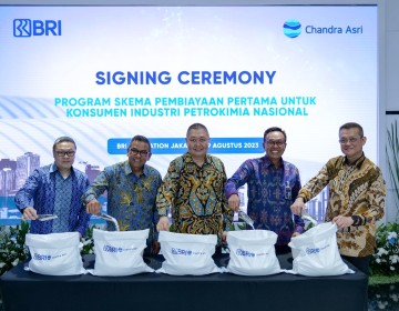 Dukung Rantai Pasok Industri Petrokimia Nasional, BRI Jalin Kerja Sama dengan Chandra Asri