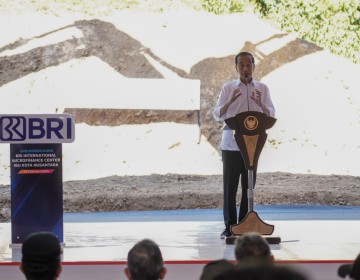 Jokowi Groundbreaking BRI International Microfinance Center Seluas 13 Ribu Meter Persegi di IKN