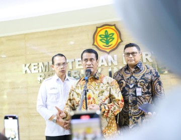 Kementan Optimasi Lahan Rawa dan Lahan Non Irigasi, Tingkatkan Produksi Padi dan Jagung