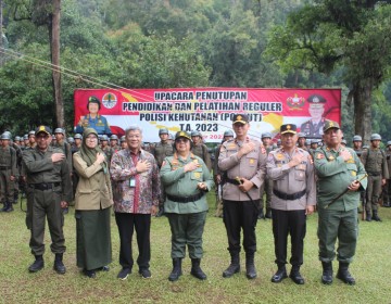 Tutup Diklat Reguler Polhut Tahun 2023, Menteri LHK: Jangan Pernah Lelah Untuk Indonesia