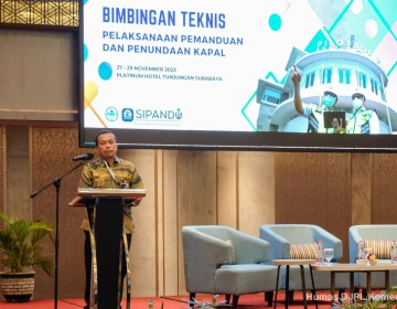 Tingkatkan Pelayanan Jasa Kepelabuhanan, Kemenhub Perkuat Komitmen Peningkatan Kualitas Pemanduan dan Penundaan Kapal