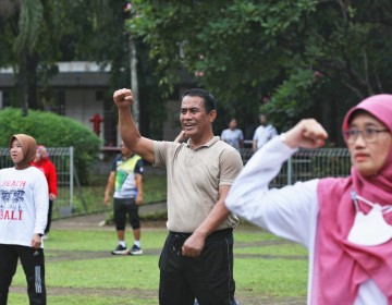 Jalan Sehat Kementan, Menteri Amran Ingatkan ASN Harus Olahraga Untuk Percepat Tanam dan Produksi