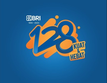 Tangguh Dampingi UMKM Indonesia Selama Lebih dari Satu Abad, Ini Logo HUT BRI ke-128