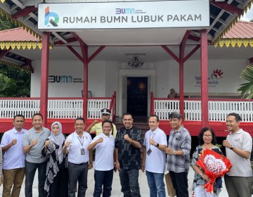 Rumah BUMN Lubuk Pakam: Telkom Indonesia Ubah Kantor Jadi Tempat Pembinaan UMKM