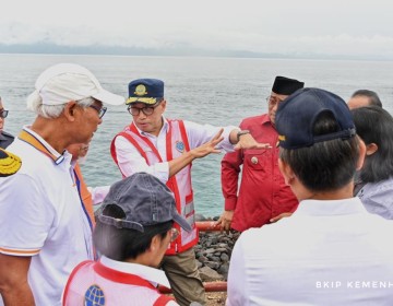 Menhub Cek Kesiapan Lokasi Peringatan Hari Nusantara 2023 di Tidore