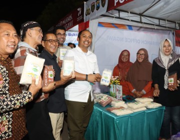 Mantap! Tingkatkan Ekonomi Bagi Pelaku UMKM, Polres Ngawi Sediakan 200 Stand Pasar Murah