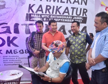 Tutup Pameran Karikatur 