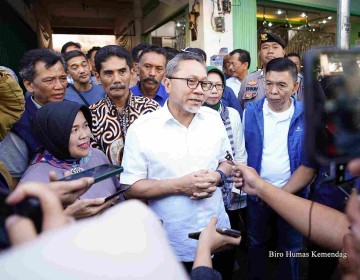 Mendag Zulkifli Hasan: Harga Bapok di Semarang dan Salatiga Terpantau Stabil Cenderung Turun