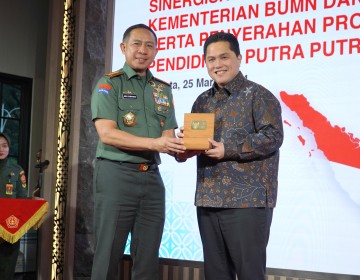 Kementerian BUMN dan TNI Perkuat Sinergi Optimalisasi Pengamanan Aset