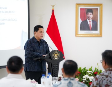 BPK Serahkan LHP Kementerian BUMN, Erick Thohir Pastikan BUMN Selalu Pertahankan Akuntabilitas