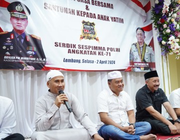 Jadi Sarana Interaksi Positif, Peserta Didik Sespimma ke-71 Gelar Buka Bersama dan Santunan Anak Yatim