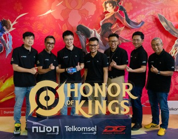 Nuon dan Telkomsel Gelar Peluncuran Honor of Kings GraPARI Corner