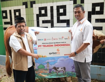 Idul Adha 1445 H, TelkomGroup Salurkan Lebih dari 500 Ekor Hewan Kurban  