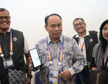 Menkominfo Apresiasi Dukungan dan Kualitas Jaringan Telekomunikasi TelkomGroup di Media Center KTT AIS 2023 Forum