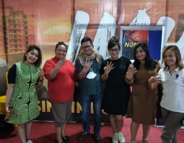 Pilwakot Makassar, Penyanyi Dangdut Aty Kodong Beri Dukungan IMUN