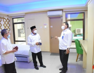 Ribuan Pasien Covid-19 Jalani Isolasi Terpusat di Asrama Haji