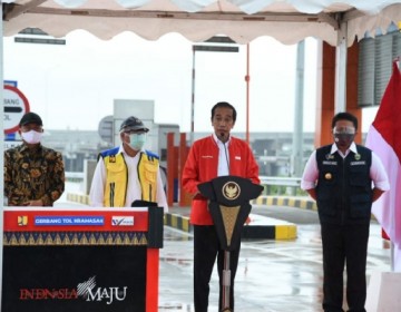 Diresmikan Presiden Jokowi, Jalan Tol Kayu Agung-Palembang Tingkatkan Efisiensi Distribusi Logistik di Sumsel