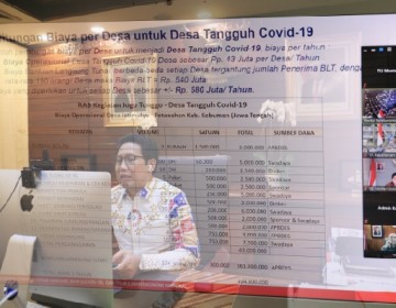 Penerapan PPKM, Gus Menteri Bakal Aktifkan Kembali Relawan Desa Lawan Covid-19 